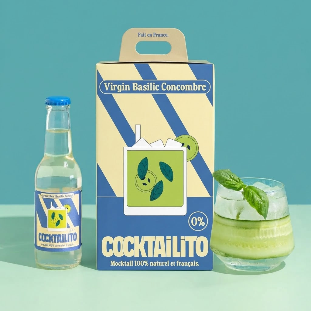 Virgin Concombre & Basilic (6x Pack4)