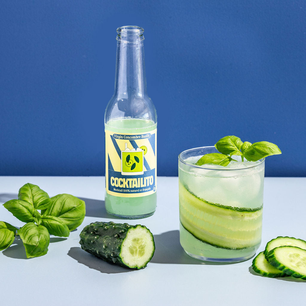 Virgin Concombre & Basilic (x24)
