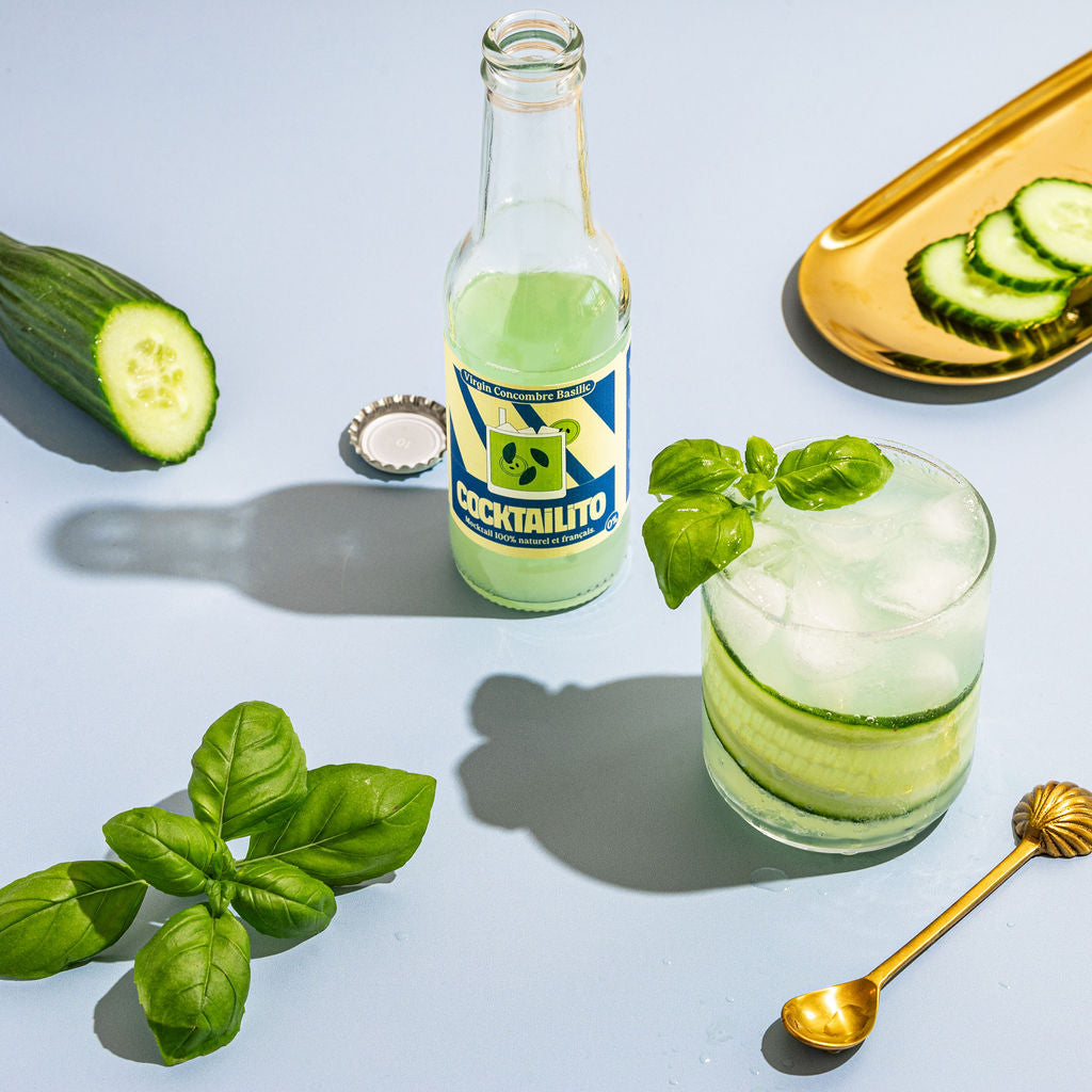 Virgin Concombre & Basilic (6x Pack4)