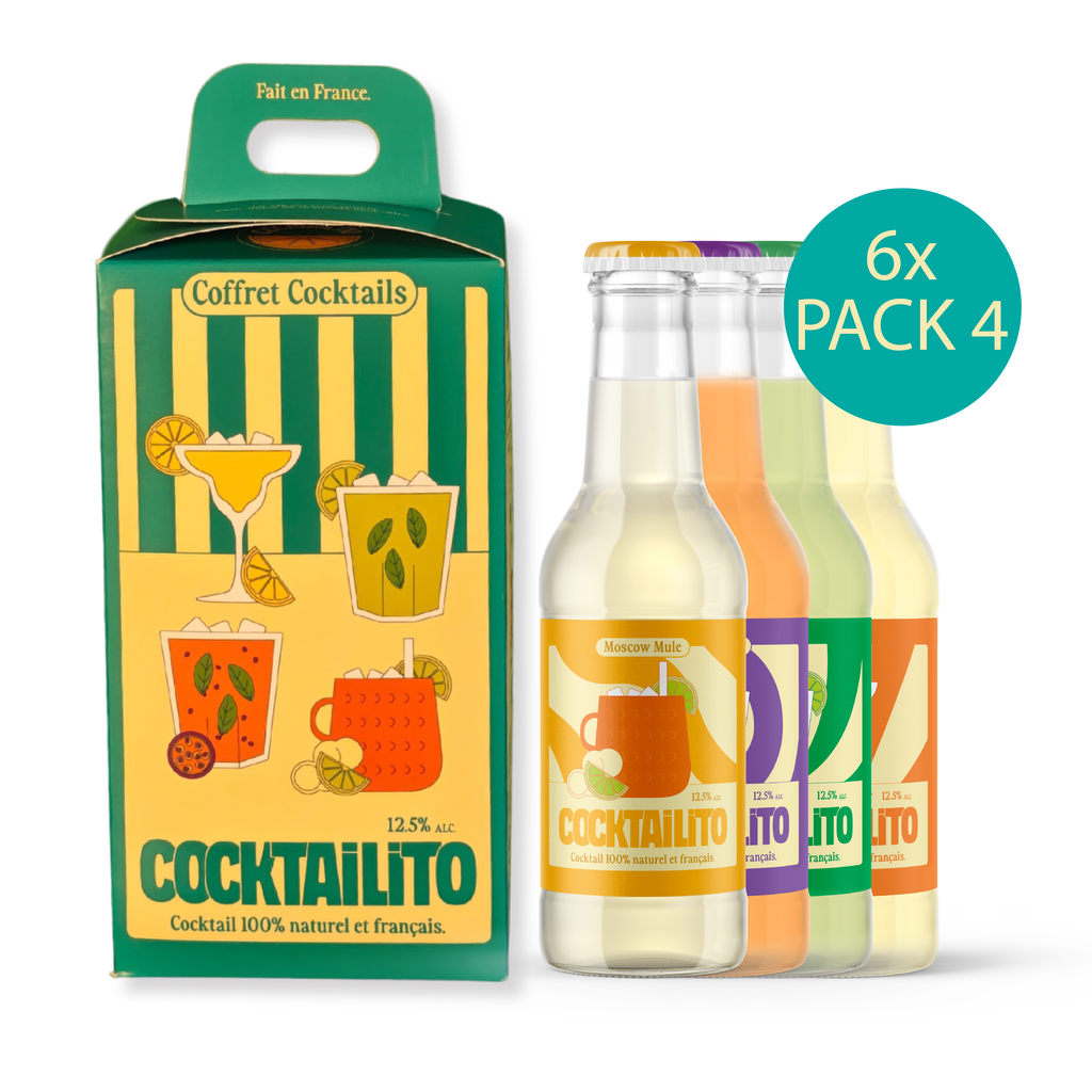 Coffret Cocktails (6x Pack4)
