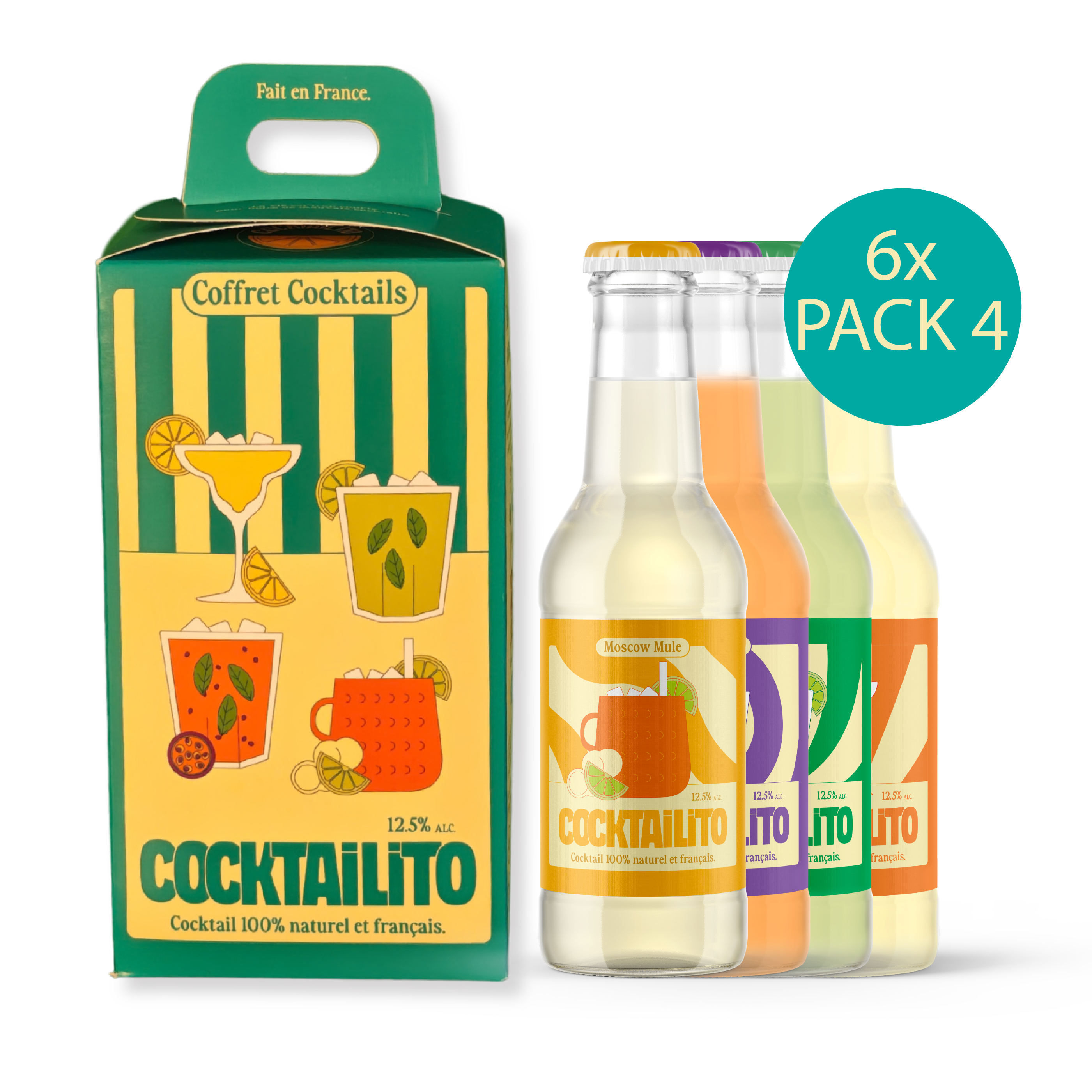 Coffret Cocktails (6x Pack4)