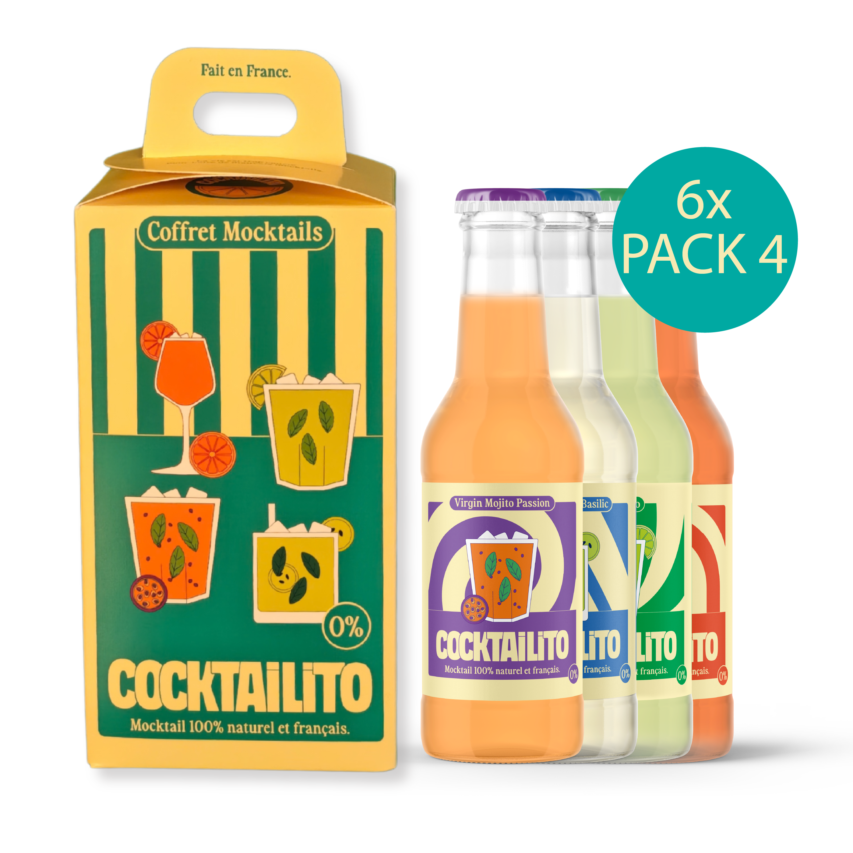 Coffret Mocktails (6x Pack4)