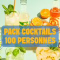 Pack Le Grand Événement (100 personnes - 288 cocktails)